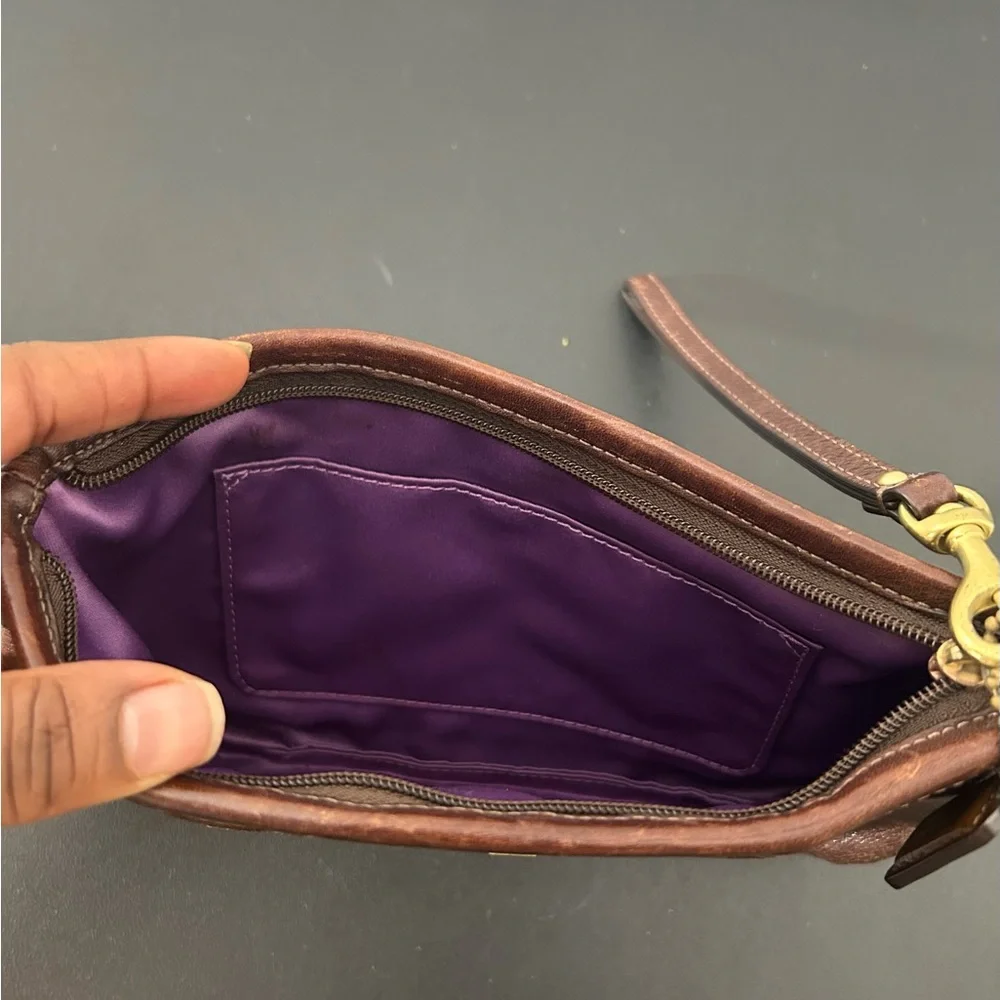 Coach classic leather